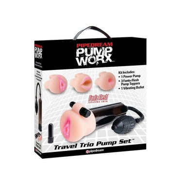 Set Pompa Travel Trio: Kit Completo per Ingrandimento e Piacere